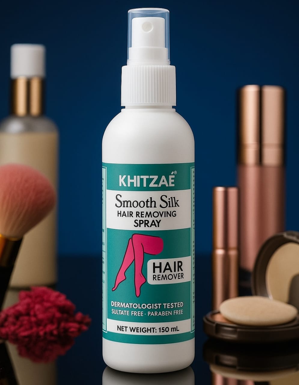Khitzaé Smooth Silk Hair Removing Spray (For Men & Women)