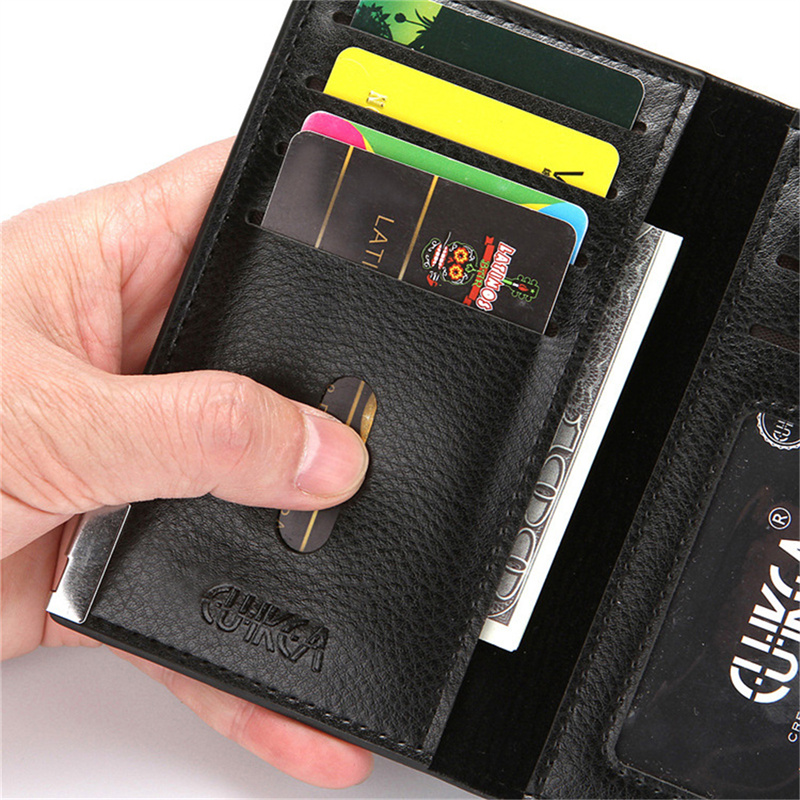 Men Pure Leather Wallet Business Clutch Bag Multi Card Slot Credit Card Holder | Best Quality Wallet For Men