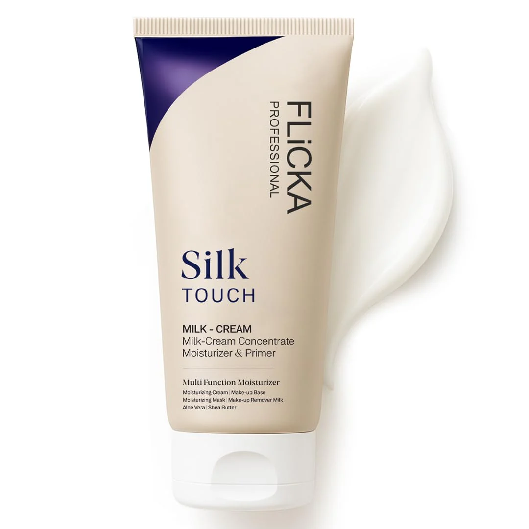 Flicka Silk Touch - 3 in 1 Moisturizer, Primer & Sunscreen for Face