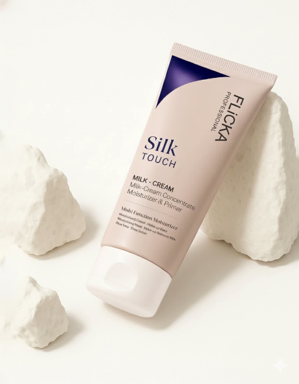 Flicka Silk Touch - 3 in 1 Moisturizer, Primer & Sunscreen for Face
