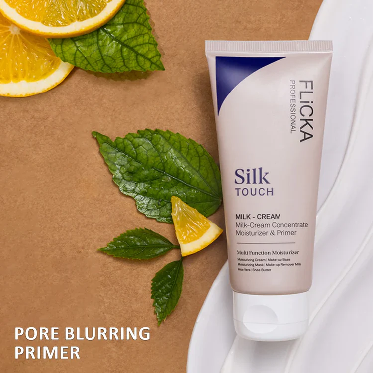 Flicka Silk Touch - 3 in 1 Moisturizer, Primer & Sunscreen for Face