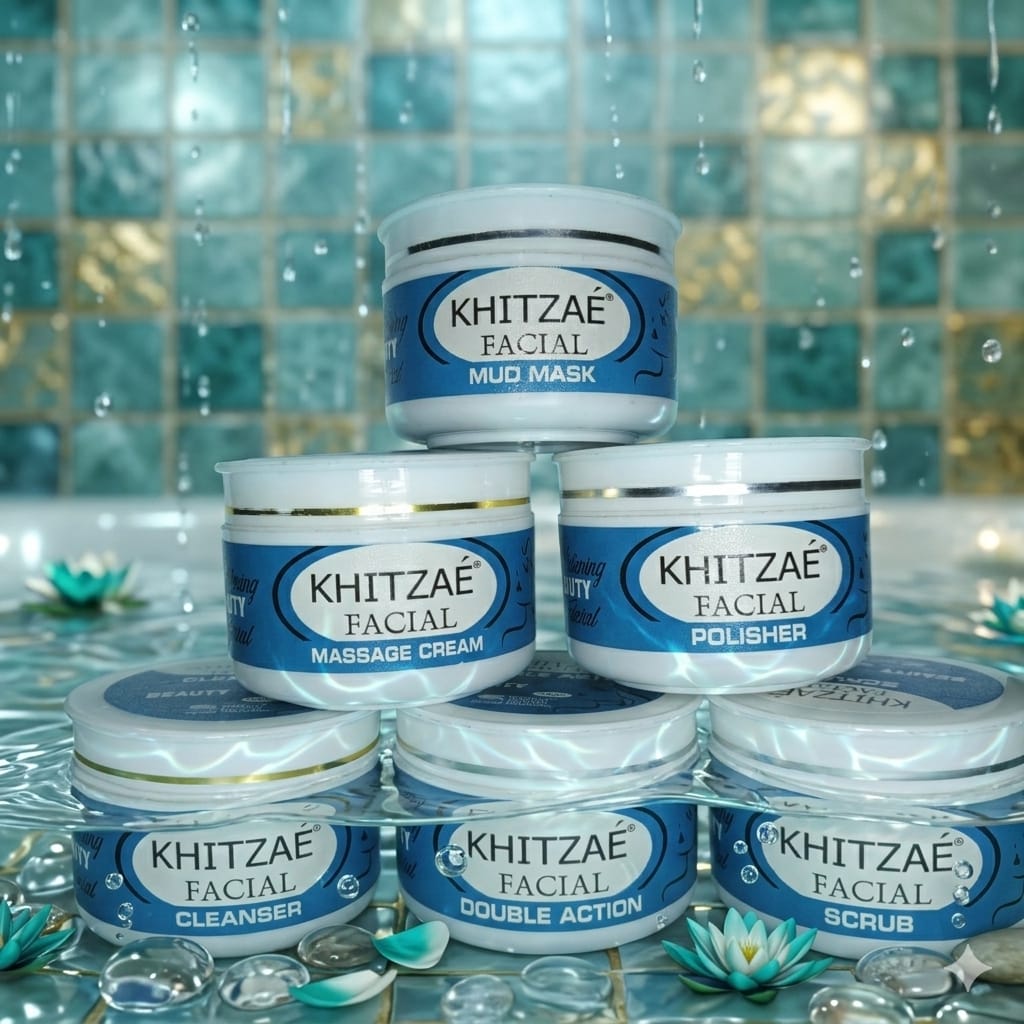 Khitzae 6 Facial Kit Pack 100 ml ORIGINAL
